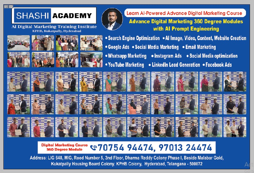 Best Digital Marketing Institute in KPHB
